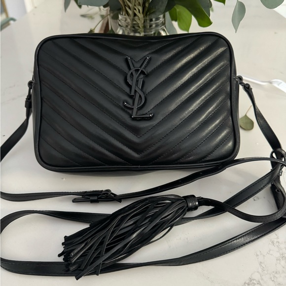 Yves Saint Laurent Handbags - YSL Lou original medium cross body purse